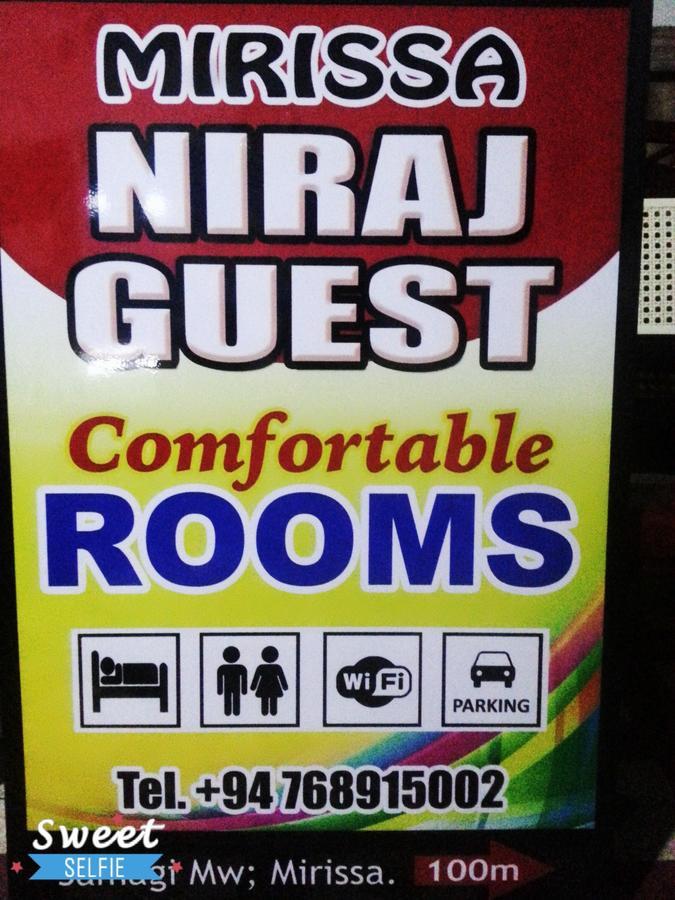 מלון Mirissa Niraj Guest מראה חיצוני תמונה